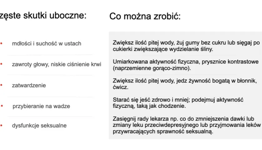 Skutki uboczne leków przeciwdepresyjnych: co warto wiedzieć i jak unikać ryzyka