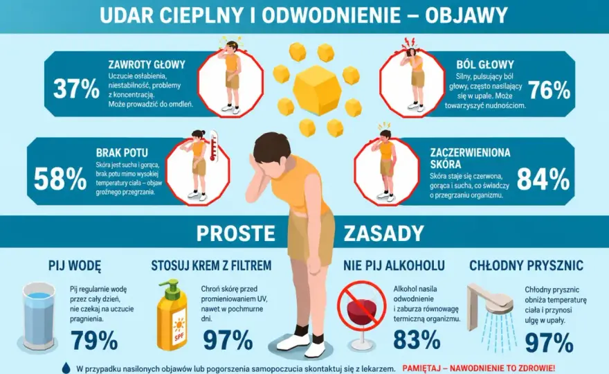 Odwodnienie - Objawy u dzieci i dorosłych. Kiedy działać?