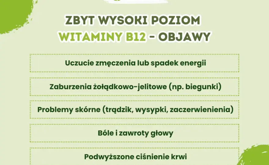 Skutki uboczne nadmiaru witaminy B12 – objawy i zagrożenia dla zdrowia