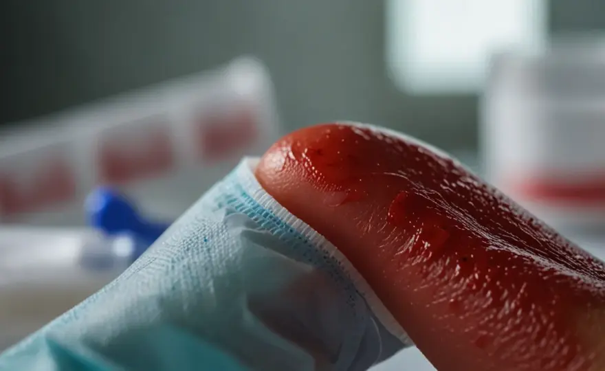 Wysięk z rany: co oznacza i jak prawidłowo go pielęgnować